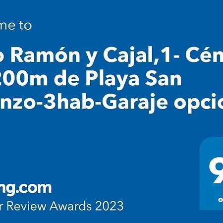 Apto Ramón Y Cajal,1- Céntrico Y A 200m De Playa San Lorenzo-3hab-garaje Opcional *